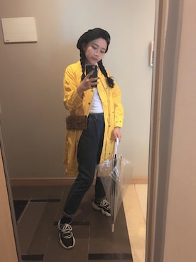「工装」｜赖了さん（レディース・155cm）の春コーディネート