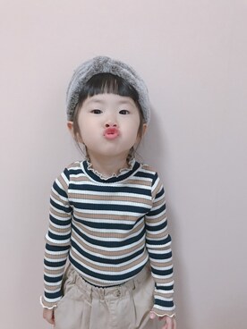 c o h a r u .さん（キッズ・90cm）の秋コーディネート
