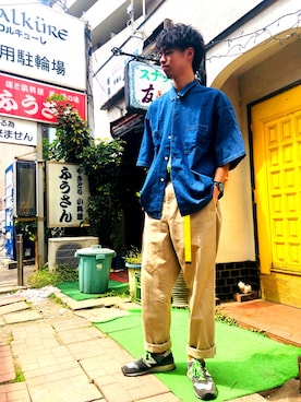 「さしいろ」｜Takahiro さん（メンズ・178cm）の春コーディネート