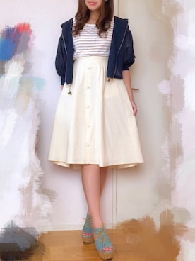 るんさん（レディース・162cm）の夏コーディネート