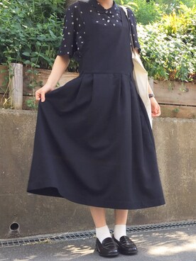 「skirt」｜「アイテム（ワンピース/ドレス）」を使った、な な さ ん さん（レディース・153cm）の春コーディネート