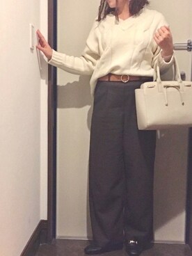 侑生.さん（レディース・158cm）の秋コーディネート