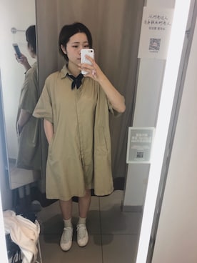 「H&M（エイチ・アンド・エム）のアイテム（その他）」を使った、masakiさん（レディース・162cm）の夏コーディネート