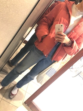 「白ソックス」｜nao.yさん（レディース・161cm）の冬コーディネート