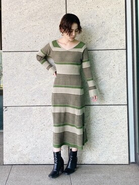 FREE’S MART STAFFさん（レディース・152cm）の冬コーディネート