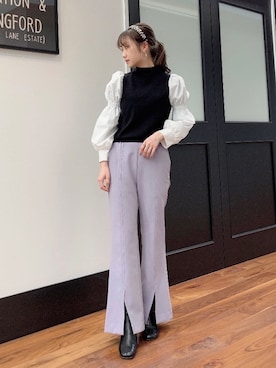 FREE’S MART STAFFさん（レディース・160cm）の冬コーディネート