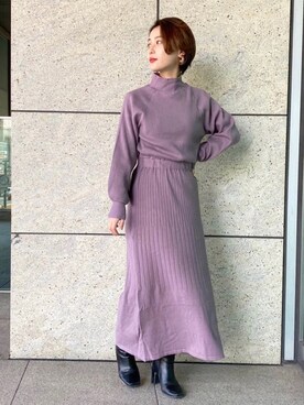 FREE’S MART STAFFさん（レディース・152cm）の冬コーディネート