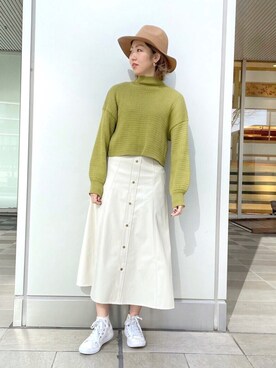 FREE’S MART STAFFさん（レディース・160cm）の冬コーディネート