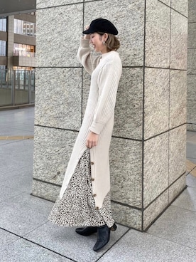 FREE’S MART STAFFさん（レディース・160cm）の冬コーディネート