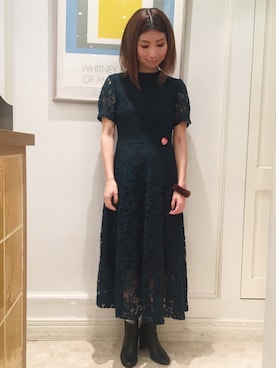 Ｍayuko   Kuniyoshiさん（レディース・153cm）の冬コーディネート