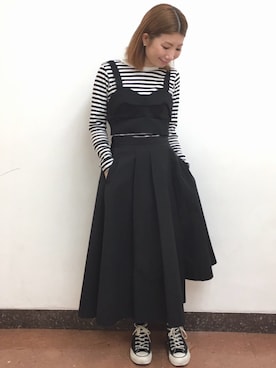 「AKIRA NAKA」｜Ｍayuko   Kuniyoshiさん（レディース・153cm）の春コーディネート