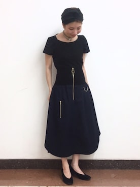 「ELIN（エリン）のアイテム」を使った、Ｍayuko   Kuniyoshiさん（レディース・153cm）の春コーディネート