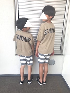 chinutsさん（キッズ・135cm）の夏コーディネート