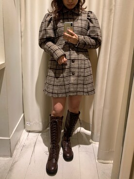 EGAさん（レディース・159cm）の冬コーディネート