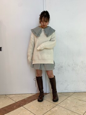 EGAさん（レディース・159cm）の冬コーディネート