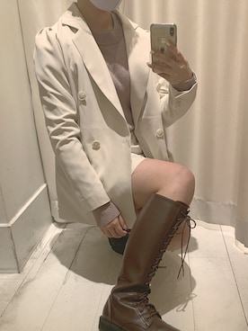 EGAさん（レディース・159cm）の冬コーディネート