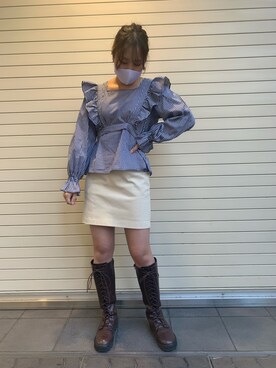 EGAさん(レディース・159cm)の冬コーディネート