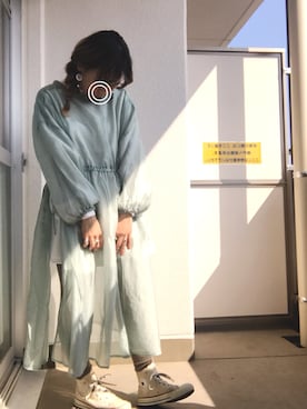 「reca（レカ）のアイテム（ワンピース/ドレス）」を使った、_kkky__さん（キッズ・90cm）の春コーディネート