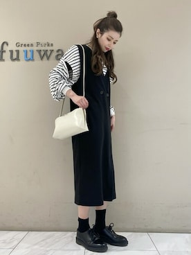 「ボーター」｜sumiさん（レディース・161cm）の冬コーディネート