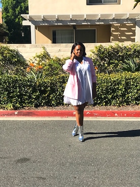 「blazer」｜「アイテム（ブーティ）」を使った、fashdivaさん（レディース・157cm）の秋コーディネート