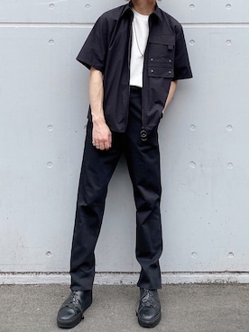 「liberum（リベルム）のアイテム（ブルゾン）」を使った、Takafumi Yoshimuraさん（メンズ・181cm）の夏コーディネート