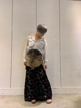 MAISON MIHARA YASUHIRO/メゾン ミハラヤスヒロ/DENIM LAYERED