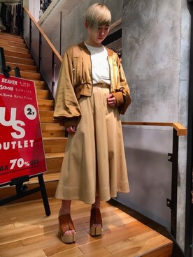 じゅんさん（レディース・158cm）の夏コーディネート