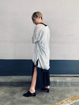 「KMRii」｜「アイテム（ワンピース/ドレス）」を使った、じゅんさん（レディース・158cm）の夏コーディネート