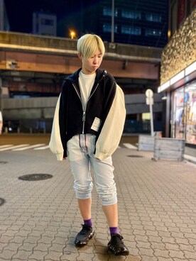 「PASCAL MARIE DESMARAIS（パスカルマリエデマレ）のアイテム（パンツ）」を使った、じゅんさん（レディース・158cm）の夏コーディネート