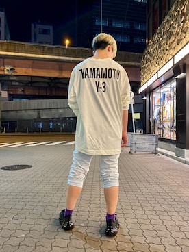 「PASCAL MARIE DESMARAIS（パスカルマリエデマレ）のアイテム（パンツ）」を使った、じゅんさん（レディース・158cm）の夏コーディネート