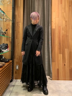 「AULA」｜「アイテム（ジャケット/アウター）」を使った、じゅんさん（レディース・158cm）の秋コーディネート