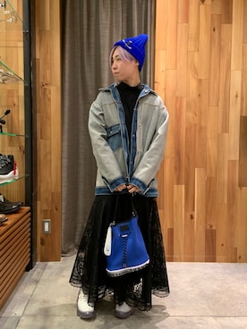 「AULA」｜「アイテム（ジャケット/アウター）」を使った、じゅんさん（レディース・158cm）の秋コーディネート