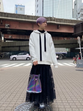 「AULA（アウラ）のアイテム（ワンピース/ドレス）」を使った、じゅんさん（レディース・158cm）の秋コーディネート