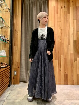 「AULA」｜「アイテム（ジャケット/アウター）」を使った、じゅんさん（レディース・158cm）の秋コーディネート
