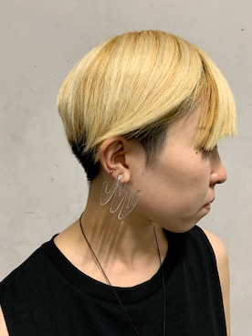 「デカピアス」｜じゅんさん（レディース・158cm）の冬コーディネート