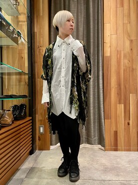 「KMRii（ケムリ）のアイテム（ワンピース/ドレス）」を使った、じゅんさん（レディース・158cm）の冬コーディネート