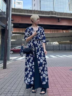 「backlash」｜「アイテム（アクセサリー）」を使った、じゅんさん（レディース・158cm）の春コーディネート