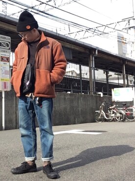 「アイテム（ブルゾン）」を使った、Dai.Tさん（メンズ・160cm・30代）の冬コーディネート