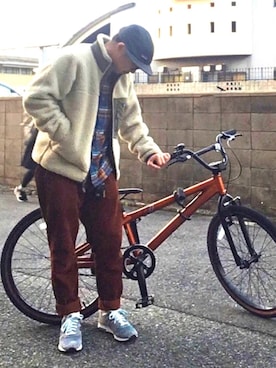 「アイテム（ブルゾン）」を使った、Dai.Tさん（メンズ・160cm・30代）の秋コーディネート