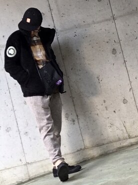 「アイテム（ブルゾン）」を使った、Dai.Tさん（メンズ・160cm・30代）の冬コーディネート
