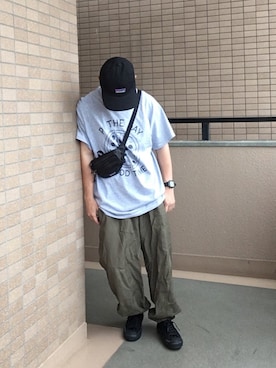 「ADPOSION（アドポーション）のアイテム（アナログ腕時計）」を使った、Dai.Tさん（メンズ・160cm）の夏コーディネート