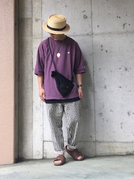 Dai.Tさん（メンズ・160cm）の夏コーディネート