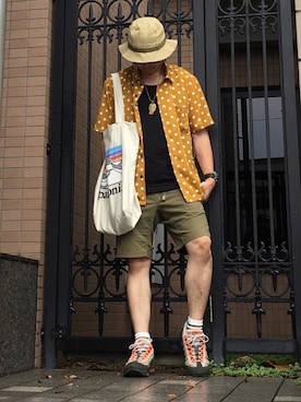 Dai.Tさん（メンズ・160cm）の夏コーディネート