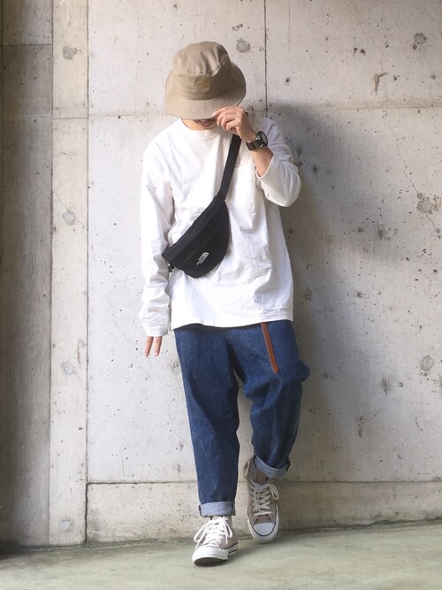 Dai T The North Face Purple Labelのtシャツ カットソーを使ったコーディネート Wear