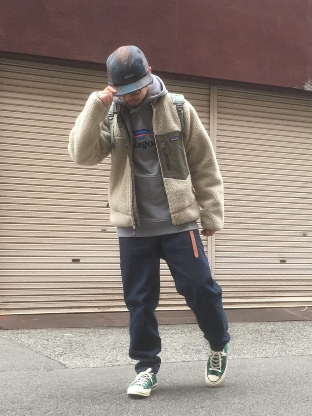 パンツ rehacer Big Pocket Wide Tapered Denim rehacer : Big Pocket Wide Tapered Denim Made in Okayama