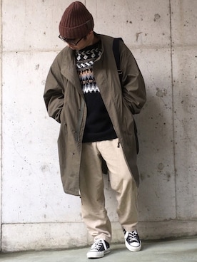 Dai.Tさん（メンズ・160cm）の冬コーディネート