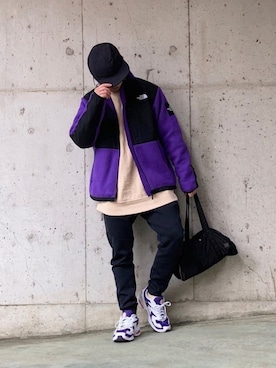 「アイテム（ボストンバッグ）」を使った、Dai.Tさん（メンズ・160cm）の冬コーディネート