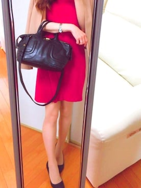「ROYAL PARTY（ロイヤルパーティー）のアイテム（その他アウター）」を使った、kumiminさん（レディース・163cm）の冬コーディネート