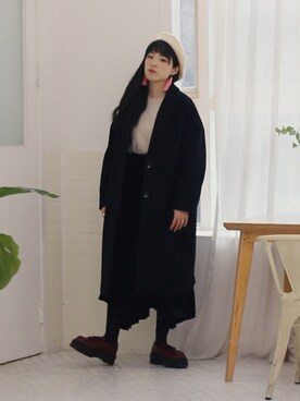 チェスターコートを使った ドクターマーチン の人気ファッションコーディネート 地域 韓国 Wear