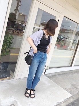 みゆさん（レディース・159cm）の夏コーディネート